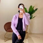 Cardigan Scatolina Lilla