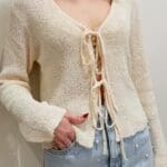 Cardigan Fiocchetto