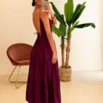 Dress Maley Purple