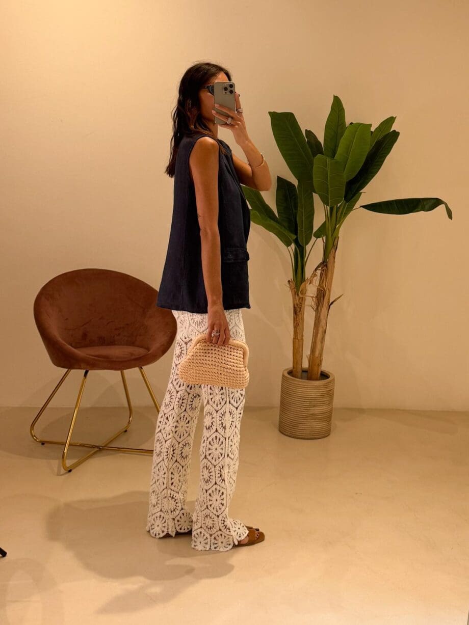 Pantalone Traforato