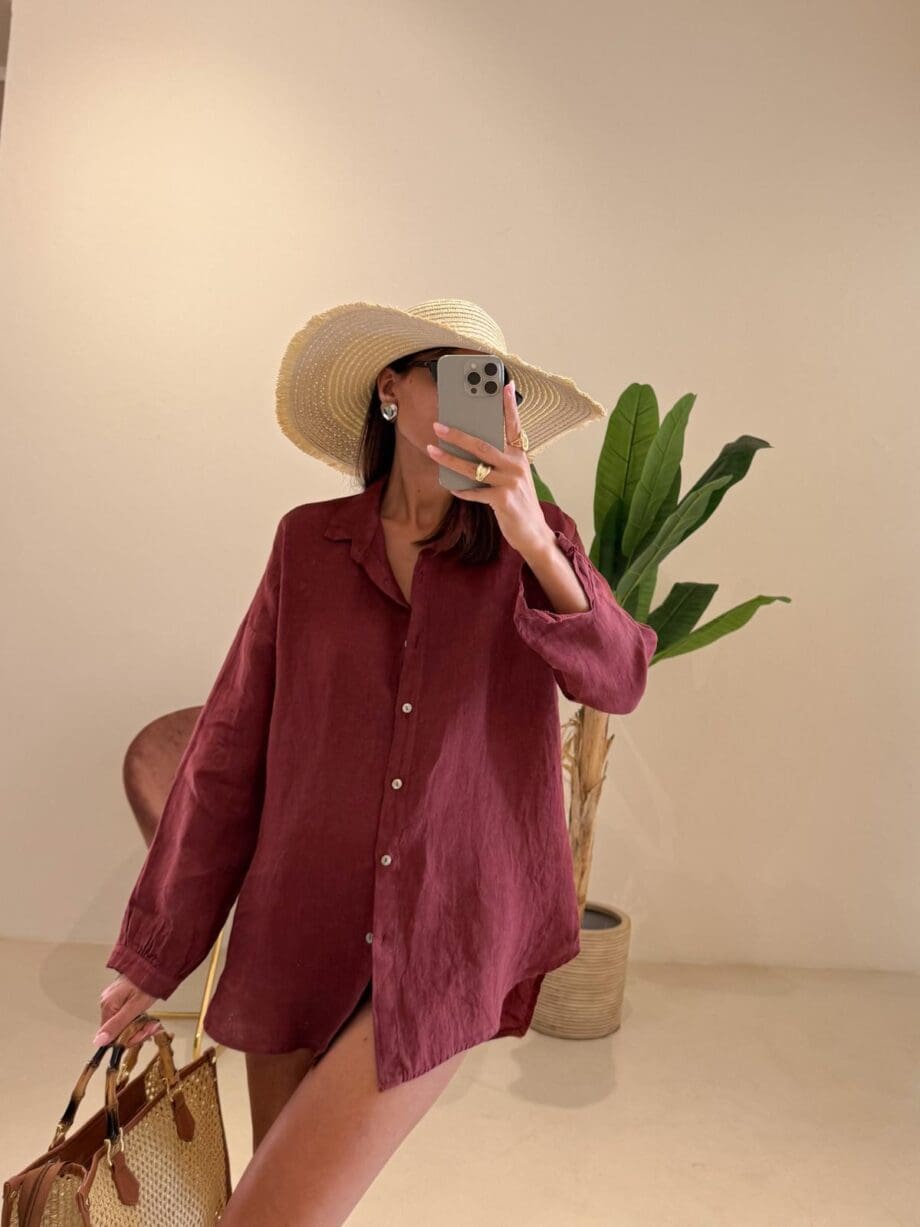 Camicia Over Lino