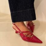 Slingback red