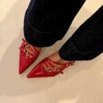 Slingback red