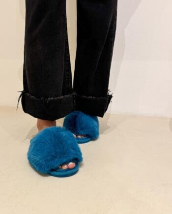 Ciabatta Ecofur Blu