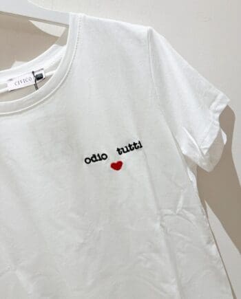 T-shirt "ODIO TUTTI"