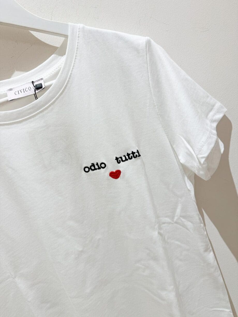 T-shirt "ODIO TUTTI"