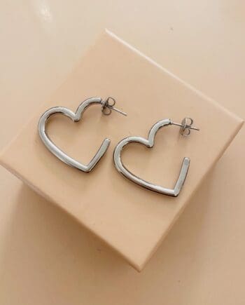 Orecchini Cuore vuoto