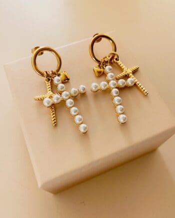Orecchino Charms Croce