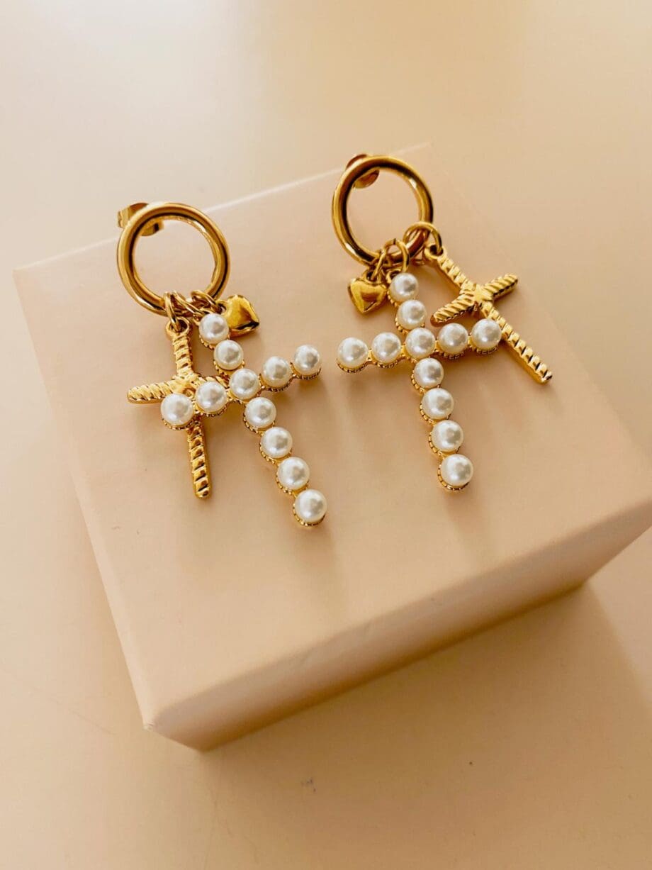 Orecchino Charms Croce