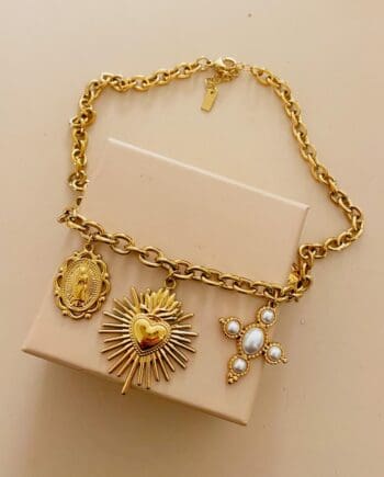Collana Gold Charms