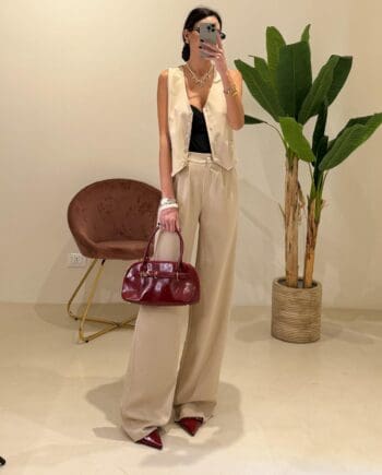Pantalone Jade Camel