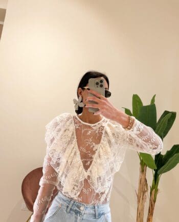 Shirt Pizzo Burro