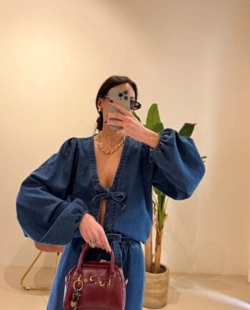Casacca Fiocchi Blue Denim