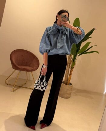 Pantalone Elegante Black