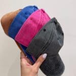Cappellino Tesa Stone Wash