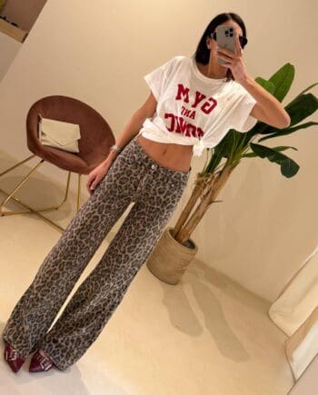 Jeans Malena Leopard