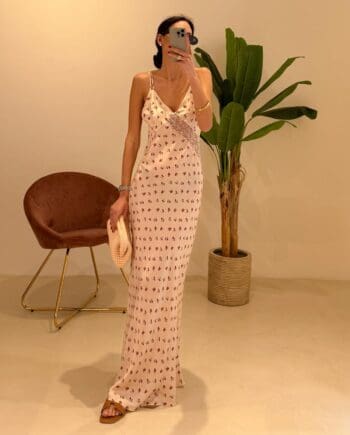 Dress Flowers Nude
