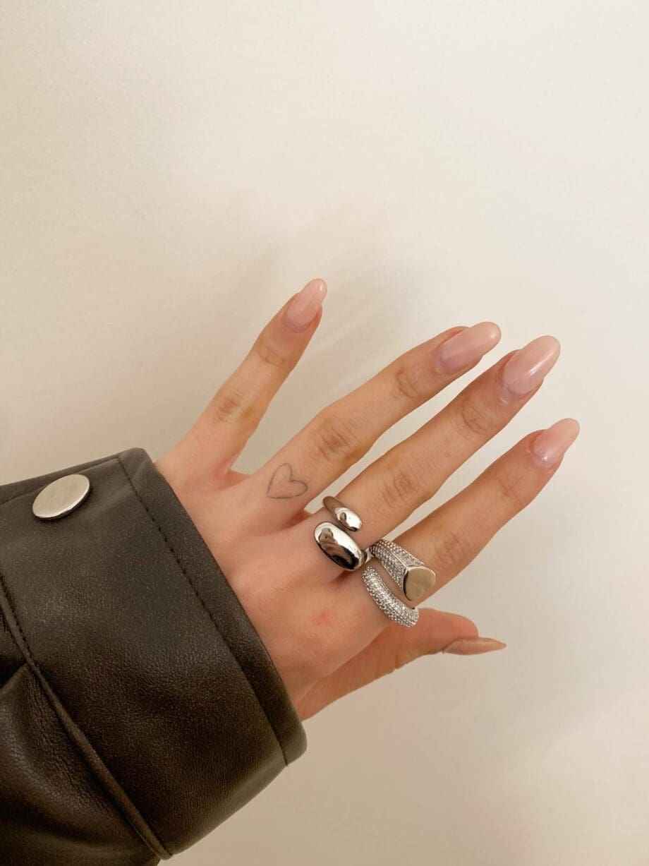 Anellini silver regolabili