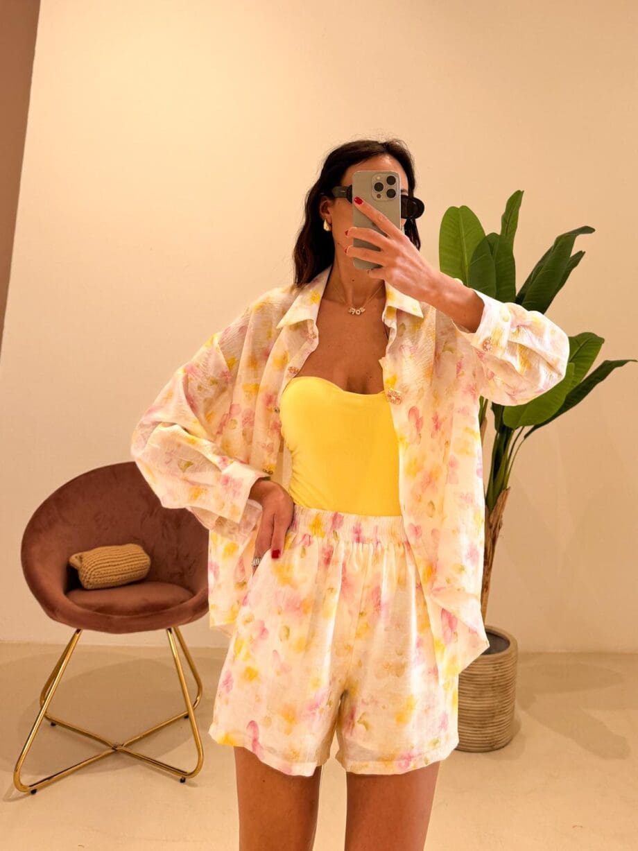 Coordinato Alessia Giallo e Rosa