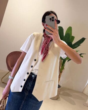 Gilet Burro Bottoncini