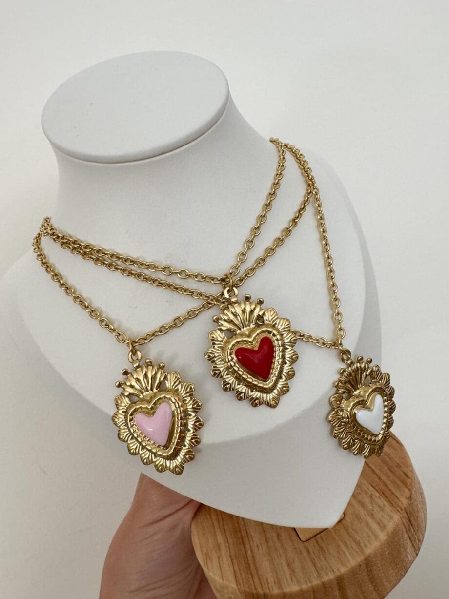 Collana Cuore Smaltato