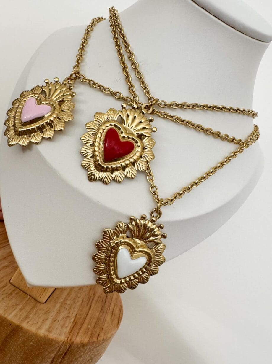 Collana Cuore Smaltato
