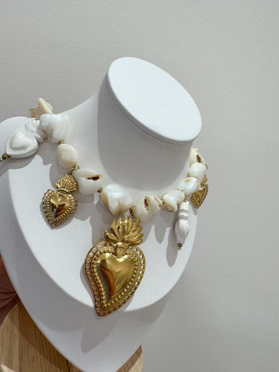 Collana Conchiglia con cuore