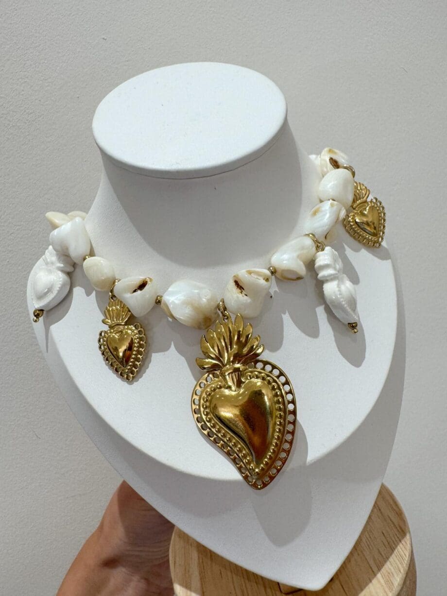 Collana Conchiglia con cuore