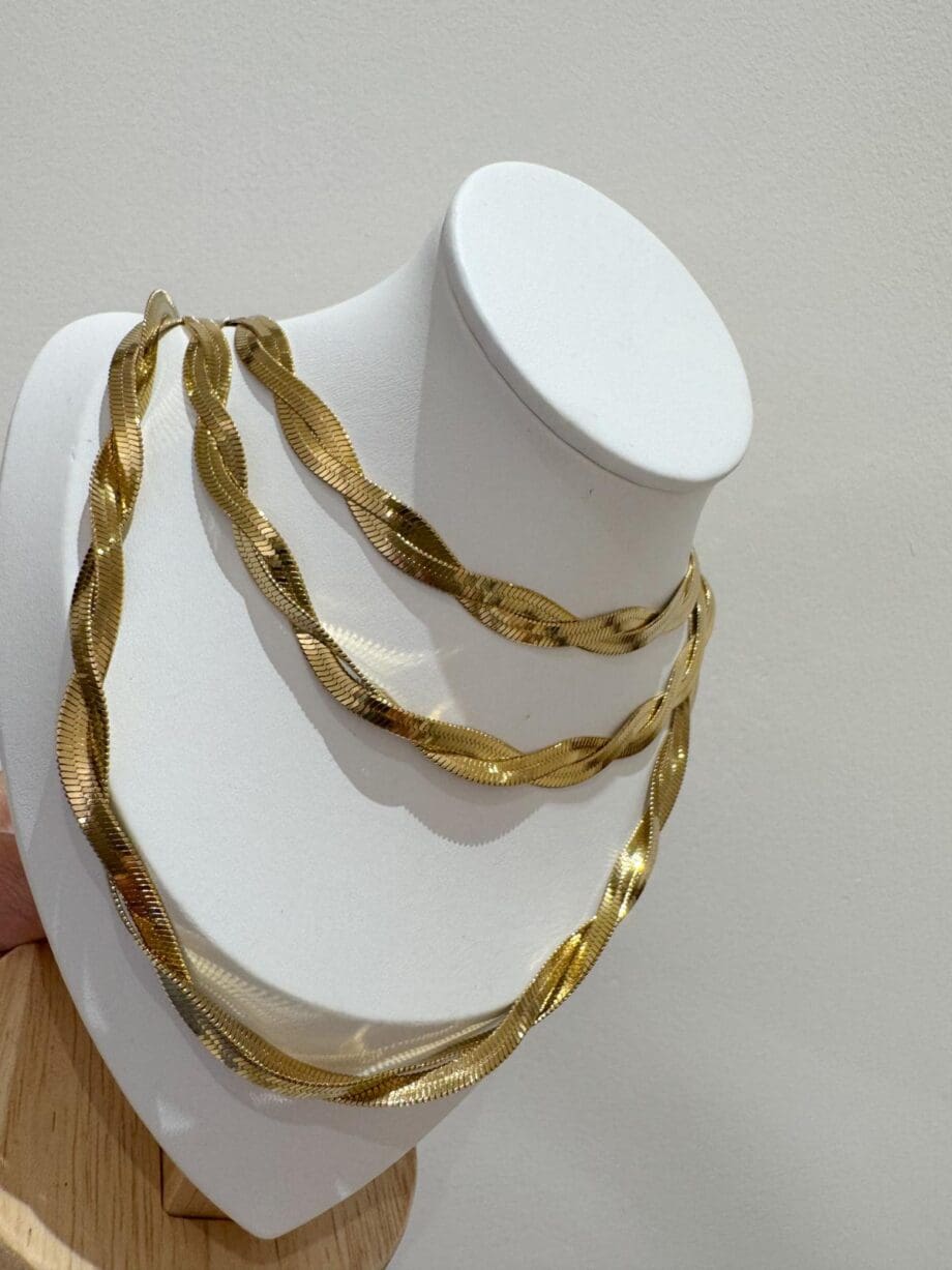 Tris Intreccio gold