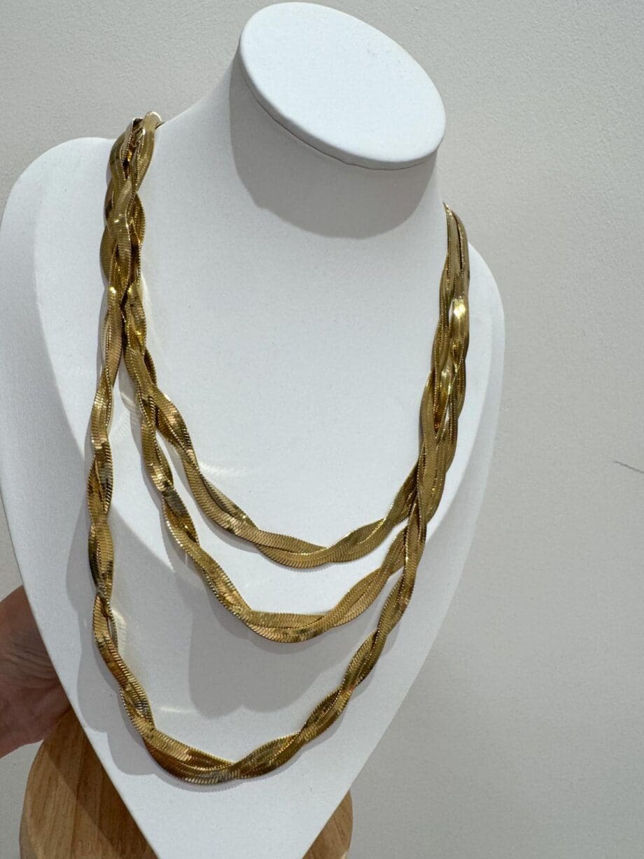 Tris Intreccio gold