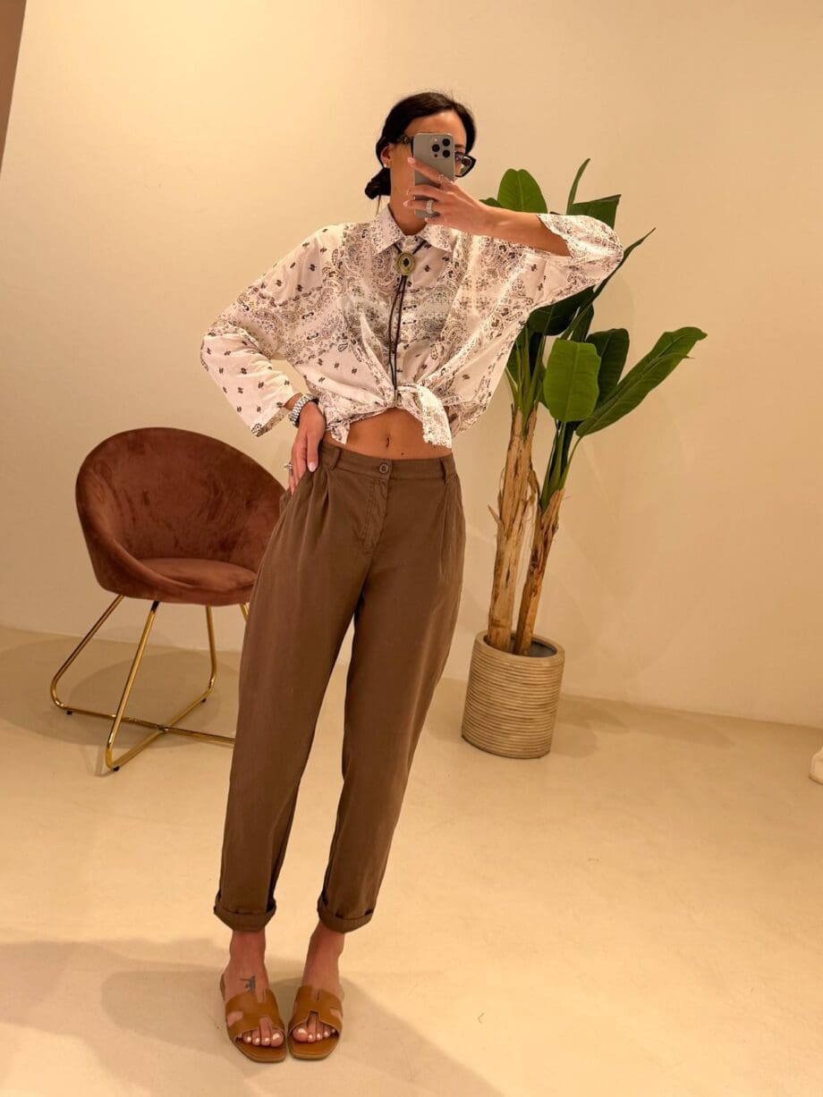 Pantalone Chinos Chocolate