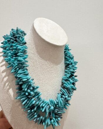 Collana Tris Corallo