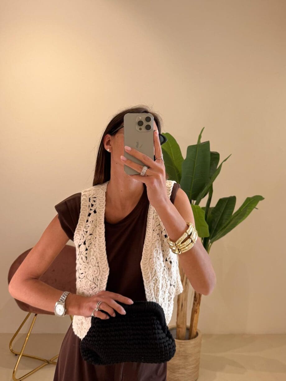 Gilet Macrame