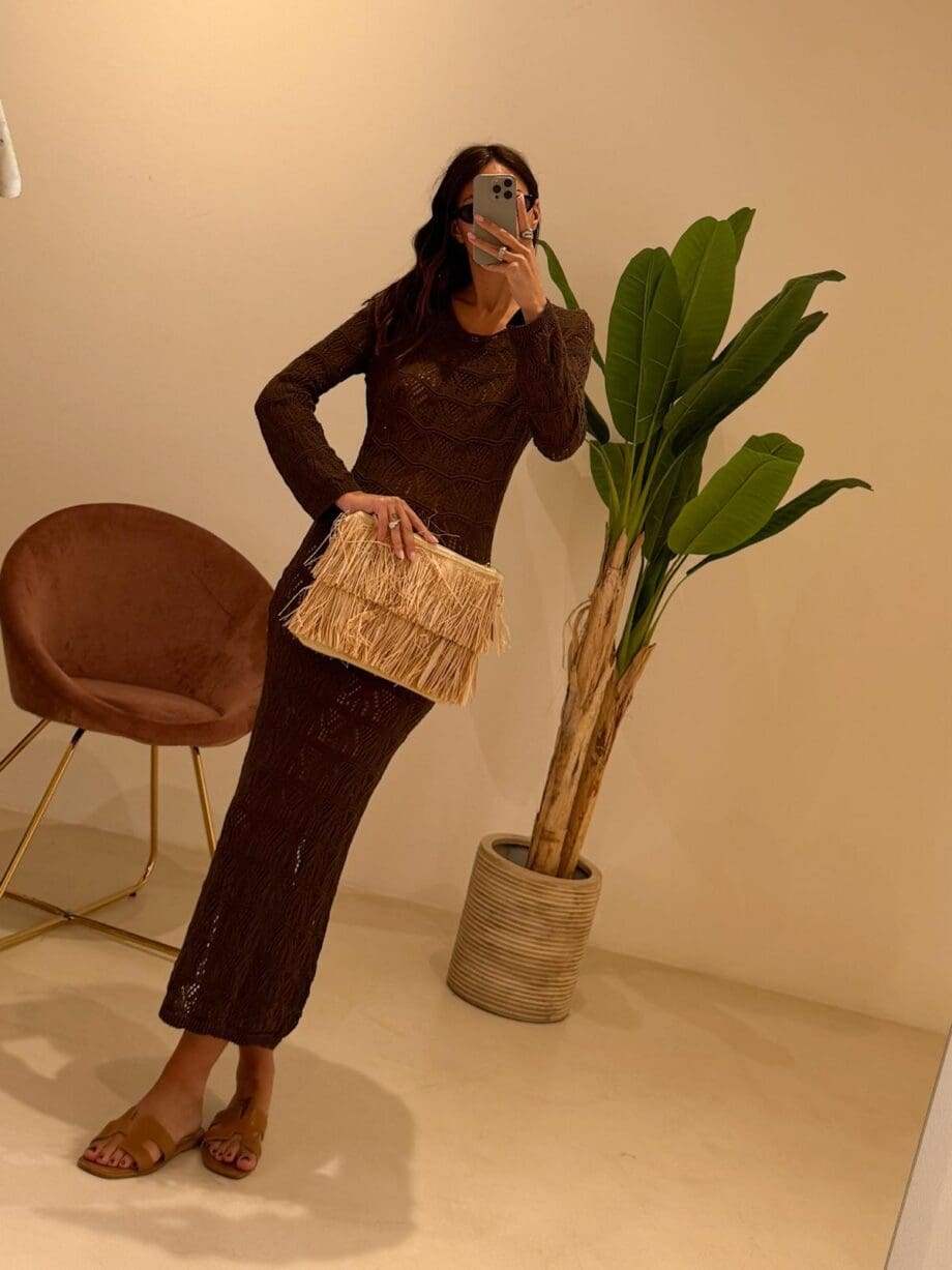 Abito Crochet Brow