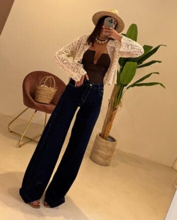 Cardigan Macrame'