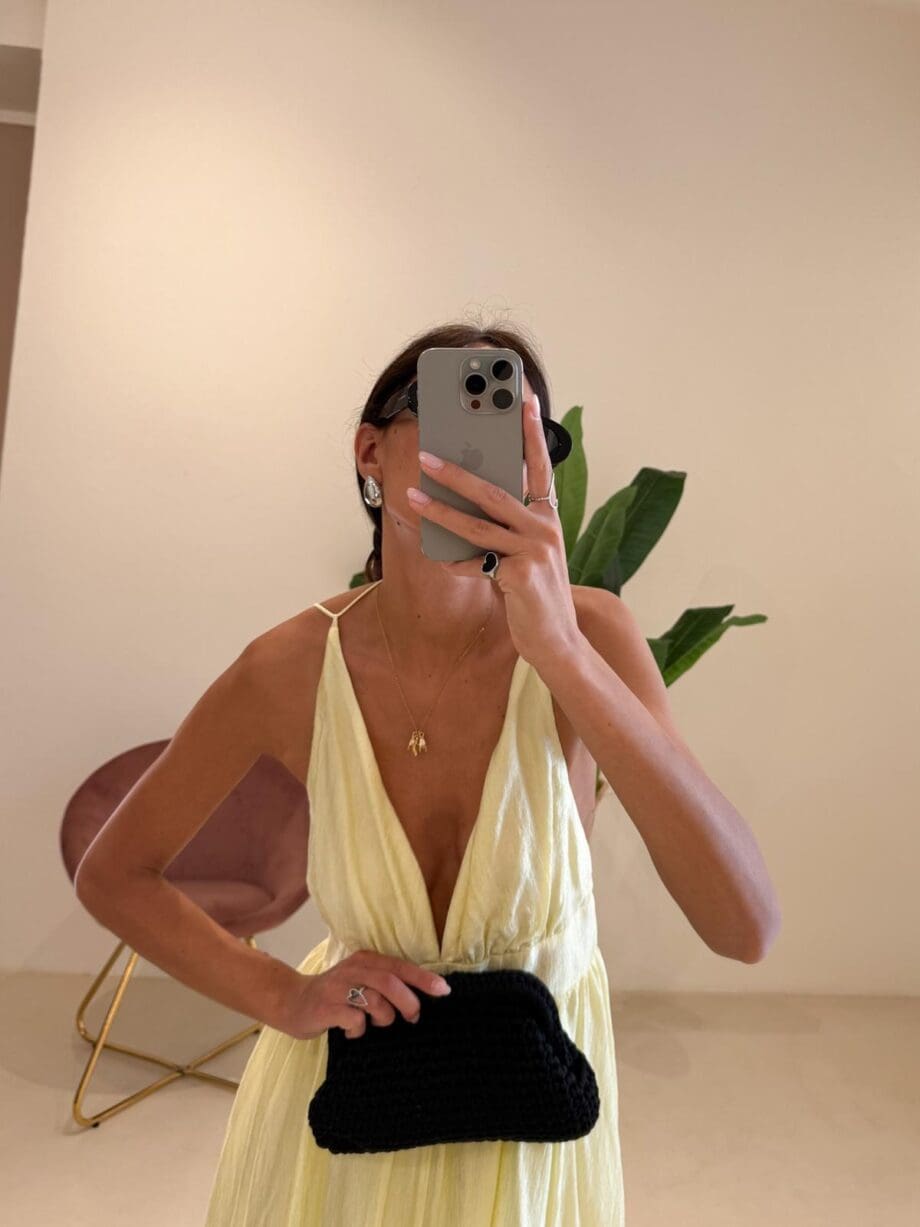 Abito Zaira giallo