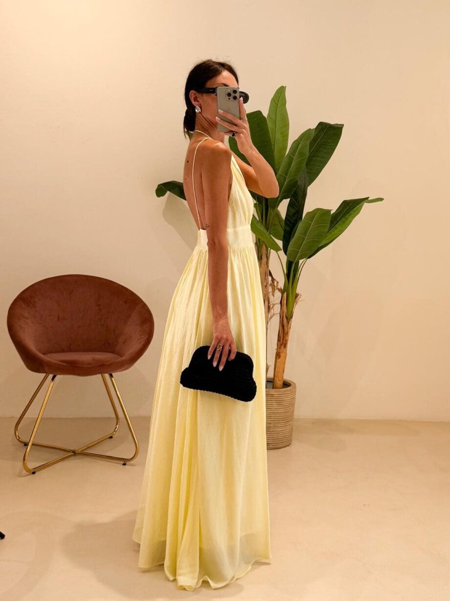 Abito Zaira giallo