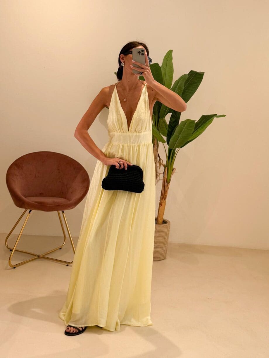 Abito Zaira giallo