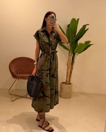 Vestito Camouflage
