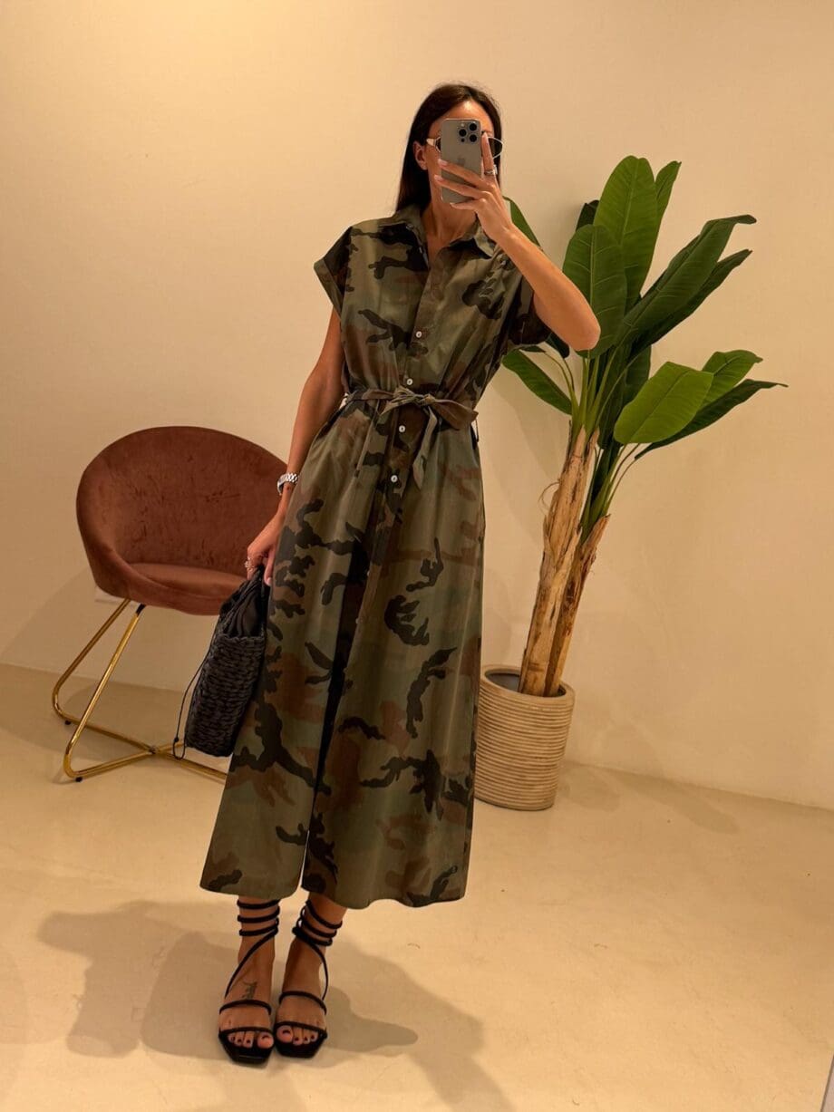 Vestito Camouflage