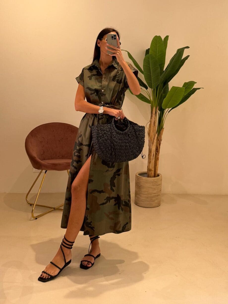 Vestito Camouflage