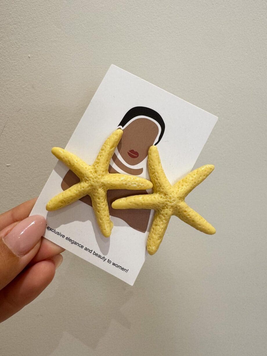 Orecchini stella marina