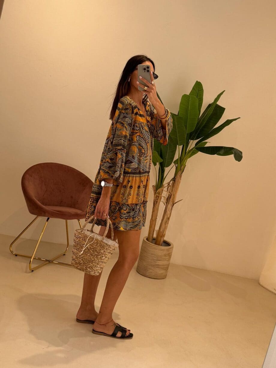 Abitino Summer Senape e Marrone