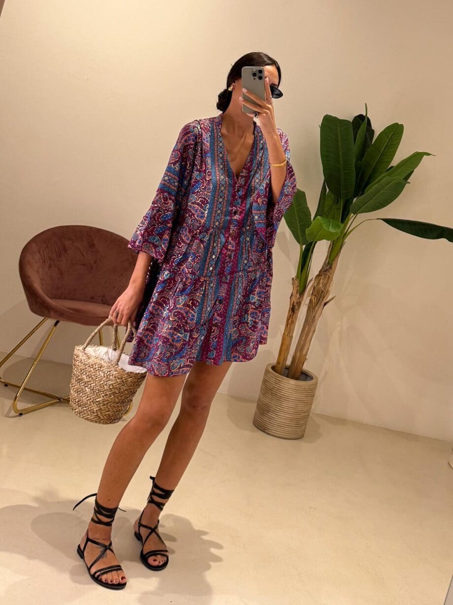 Abito Summer Viola Blu
