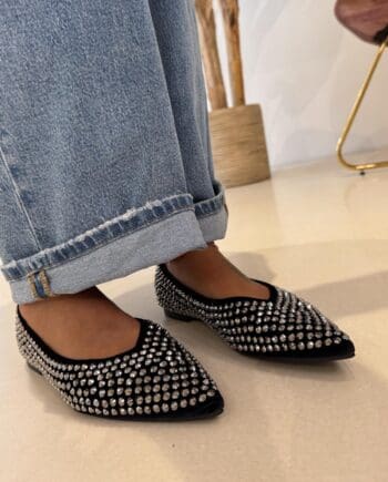 Ballerina brillantino nera
