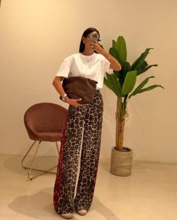 Pantalone animalier