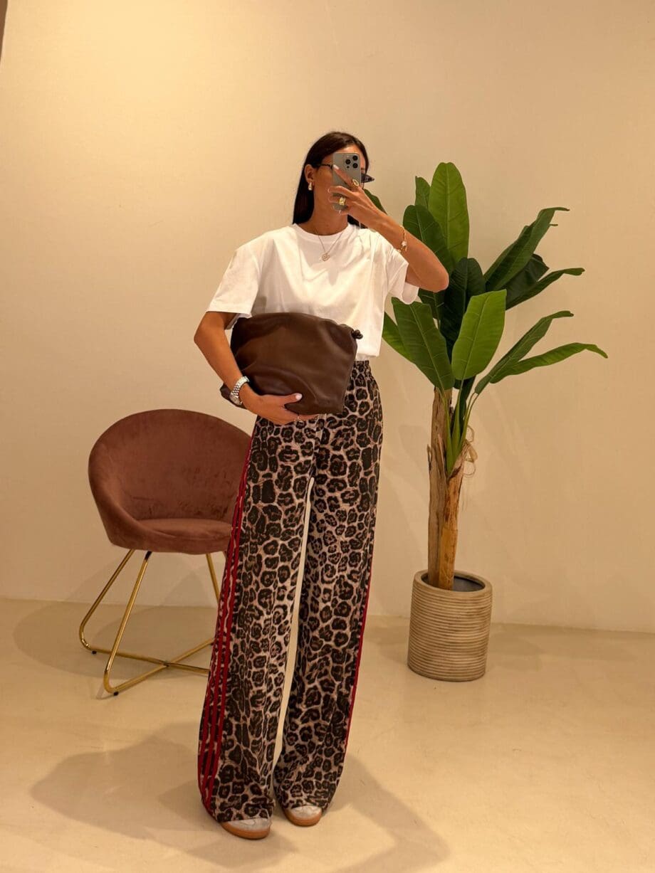 Pantalone animalier