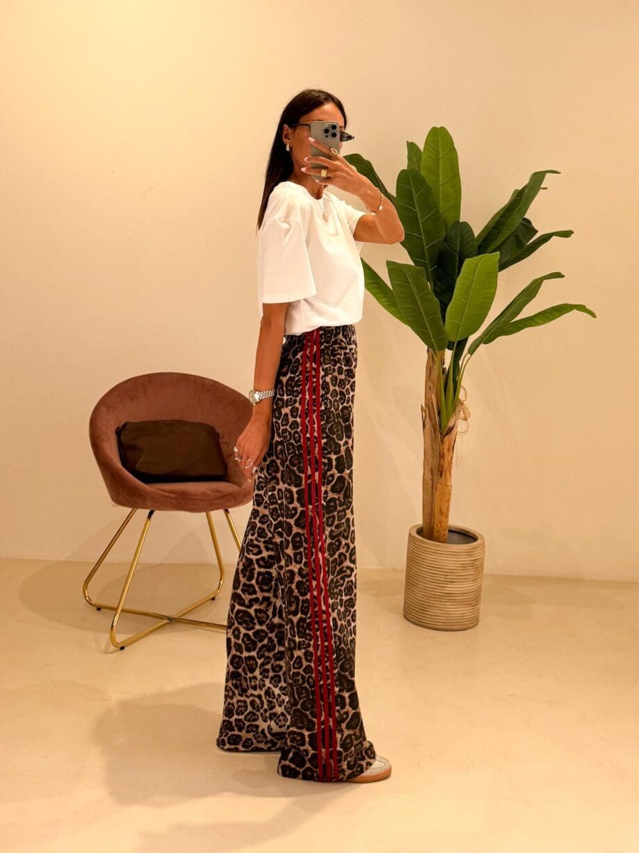 Pantalone animalier