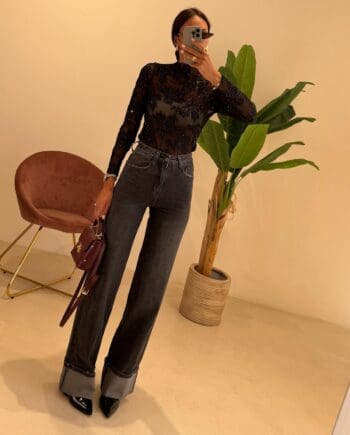 Jeans black Rovescia