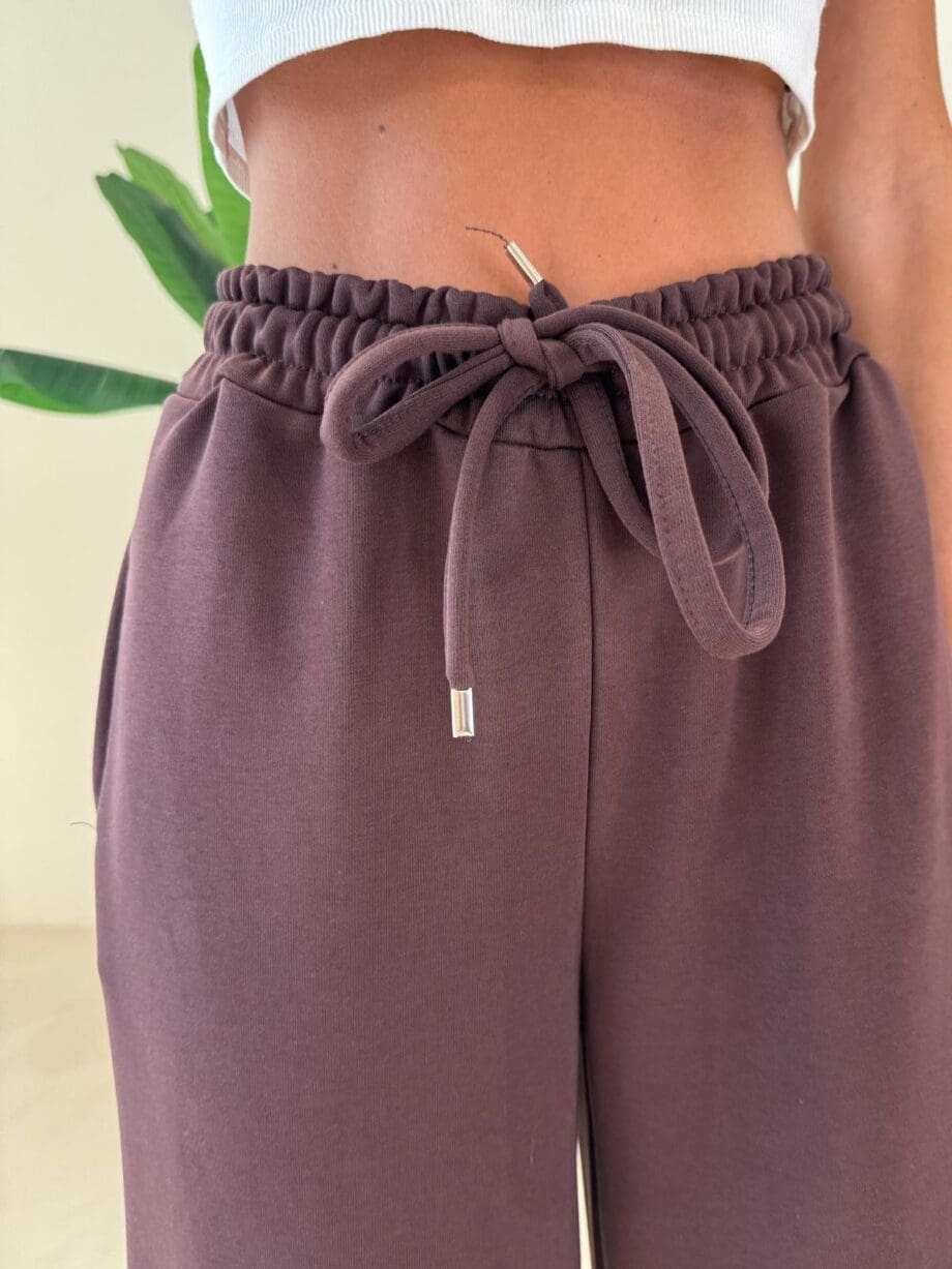 Pantalone tuta largo